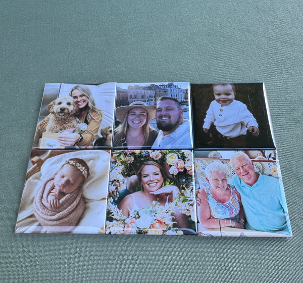 6 Photo Magnets