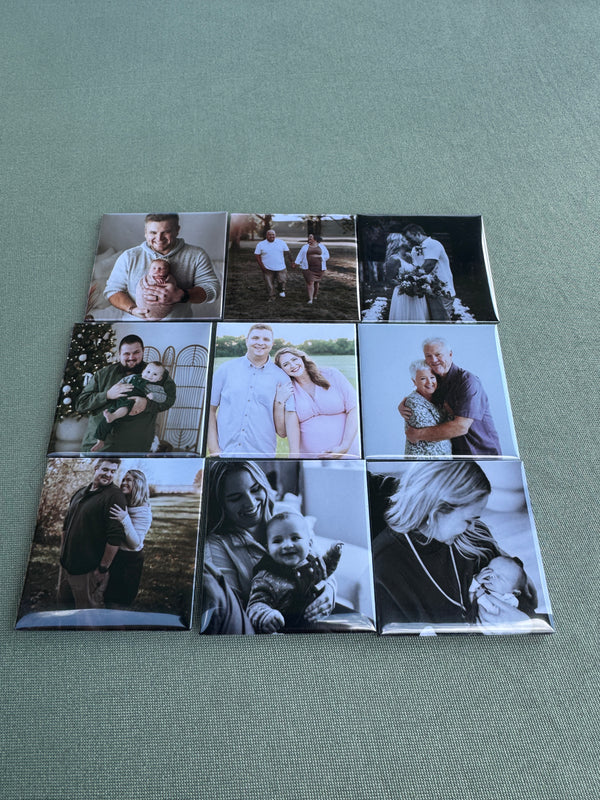 9 Photo Magnets